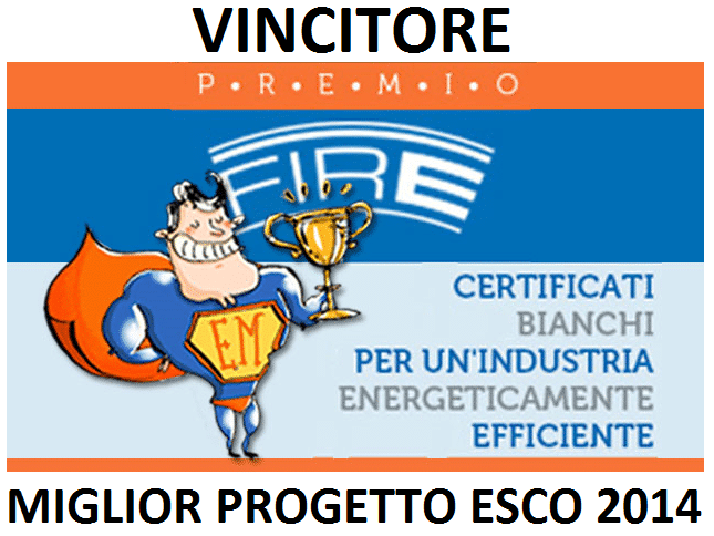 ENERGIKA wins FIRE Prize 2014 ” White Certificates for efficient industry”